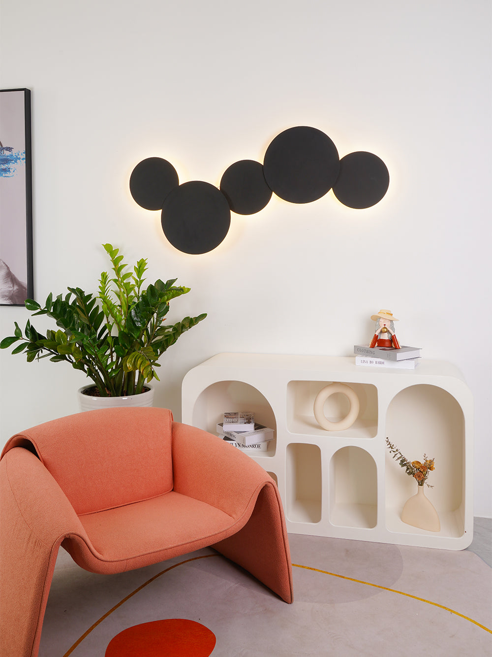 Art Fluorescent Wall Lamp - Lumpaz