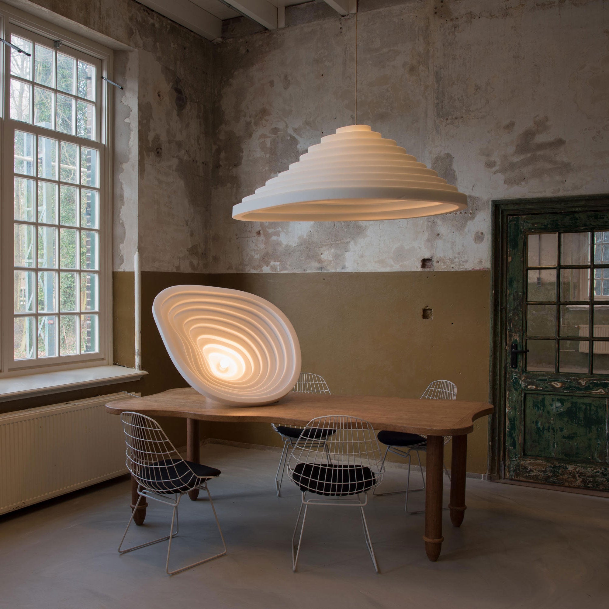 Rice Field Acoustic Pendant Lamp - Lumpaz