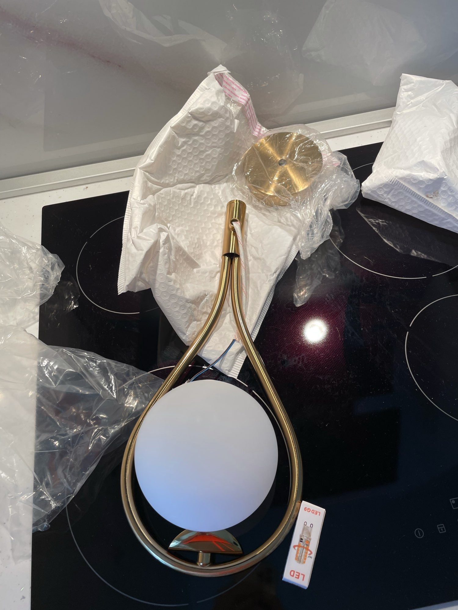 Brass Vanity Wall Lamp - Lumpaz