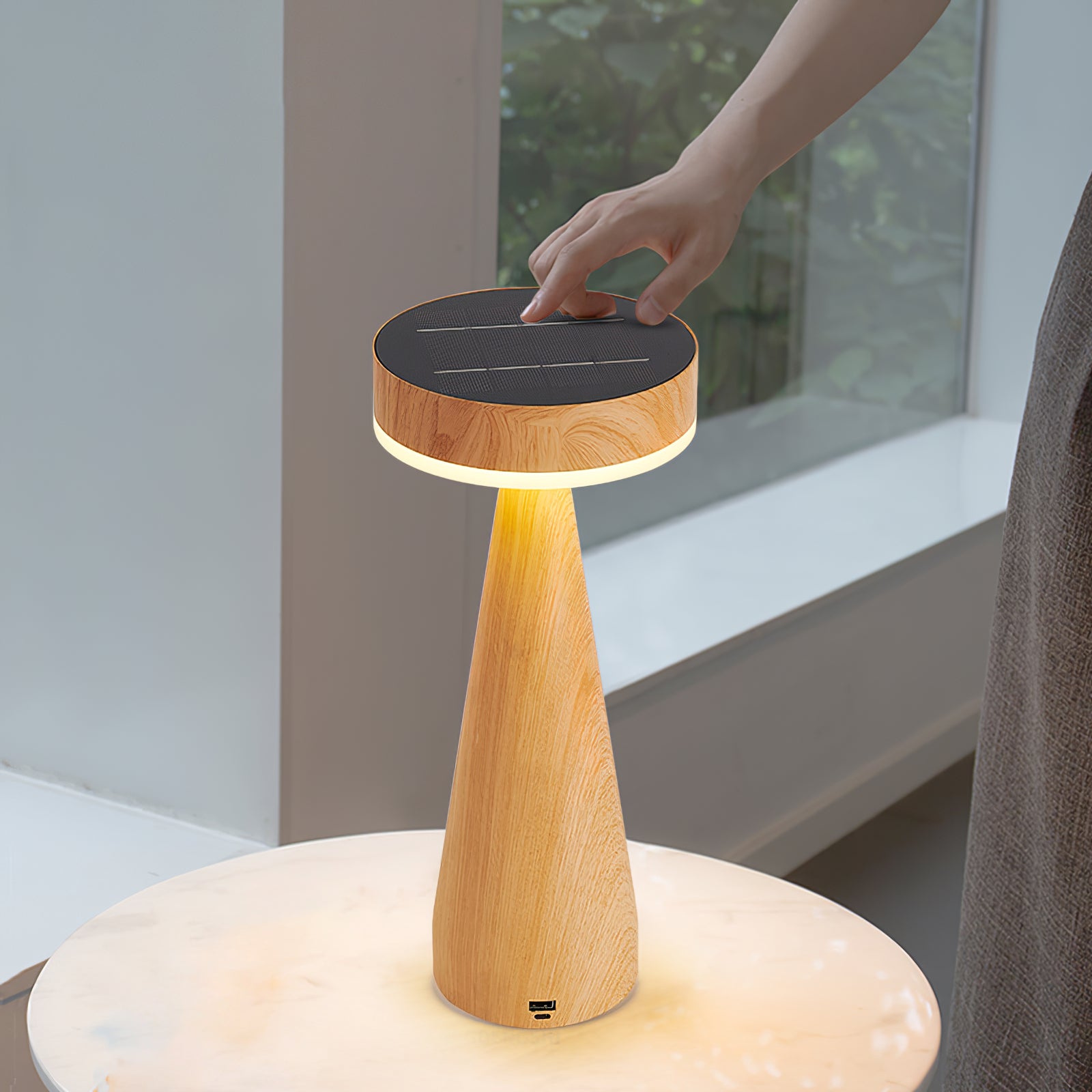 Lighthouse Built-in Battery Table Lamp - Lumpaz