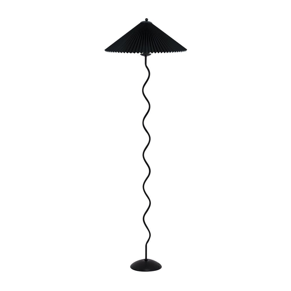 Wiggly Pleated Floor Lamp - Lumpaz