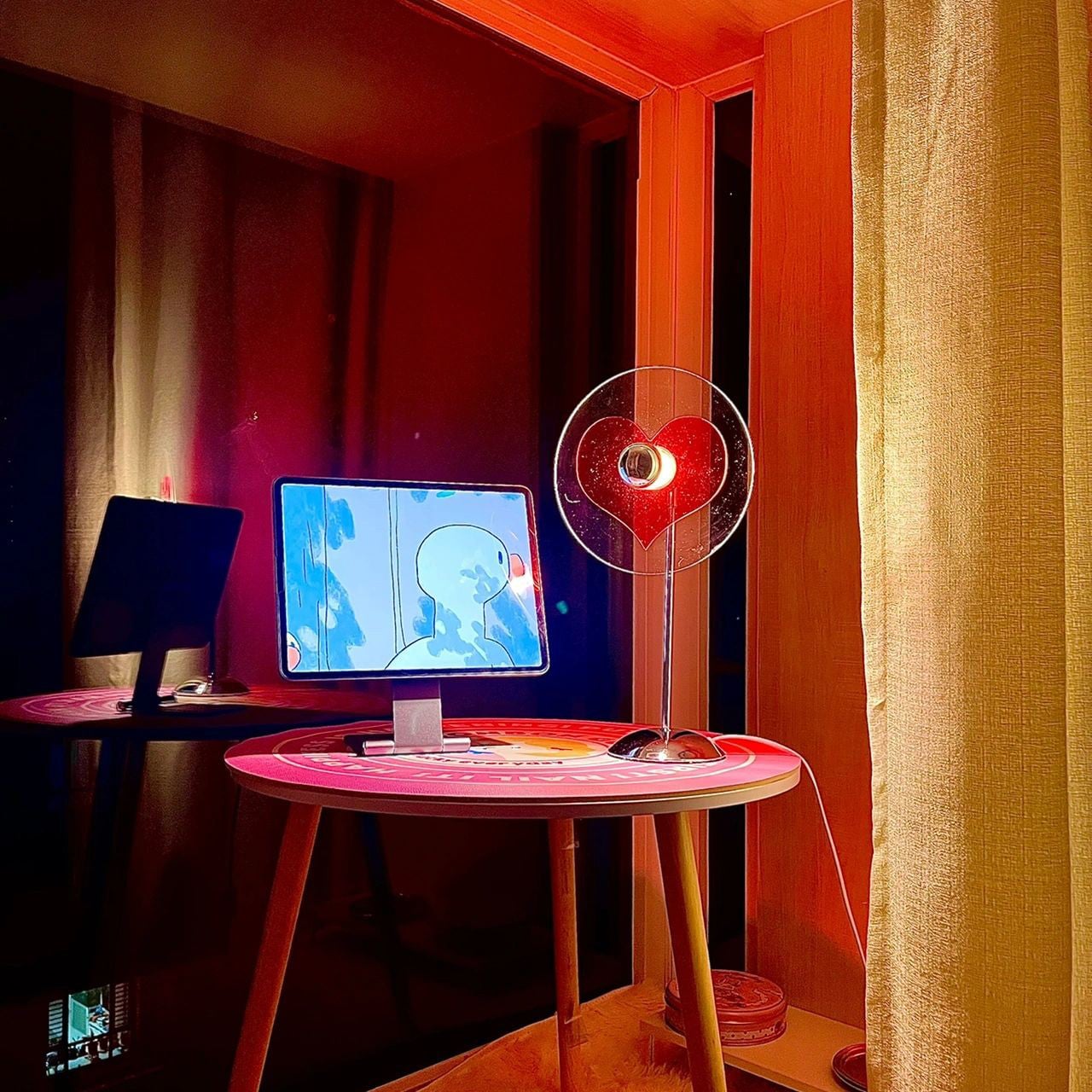 Heart Atmosphere Table Lamp - Lumpaz
