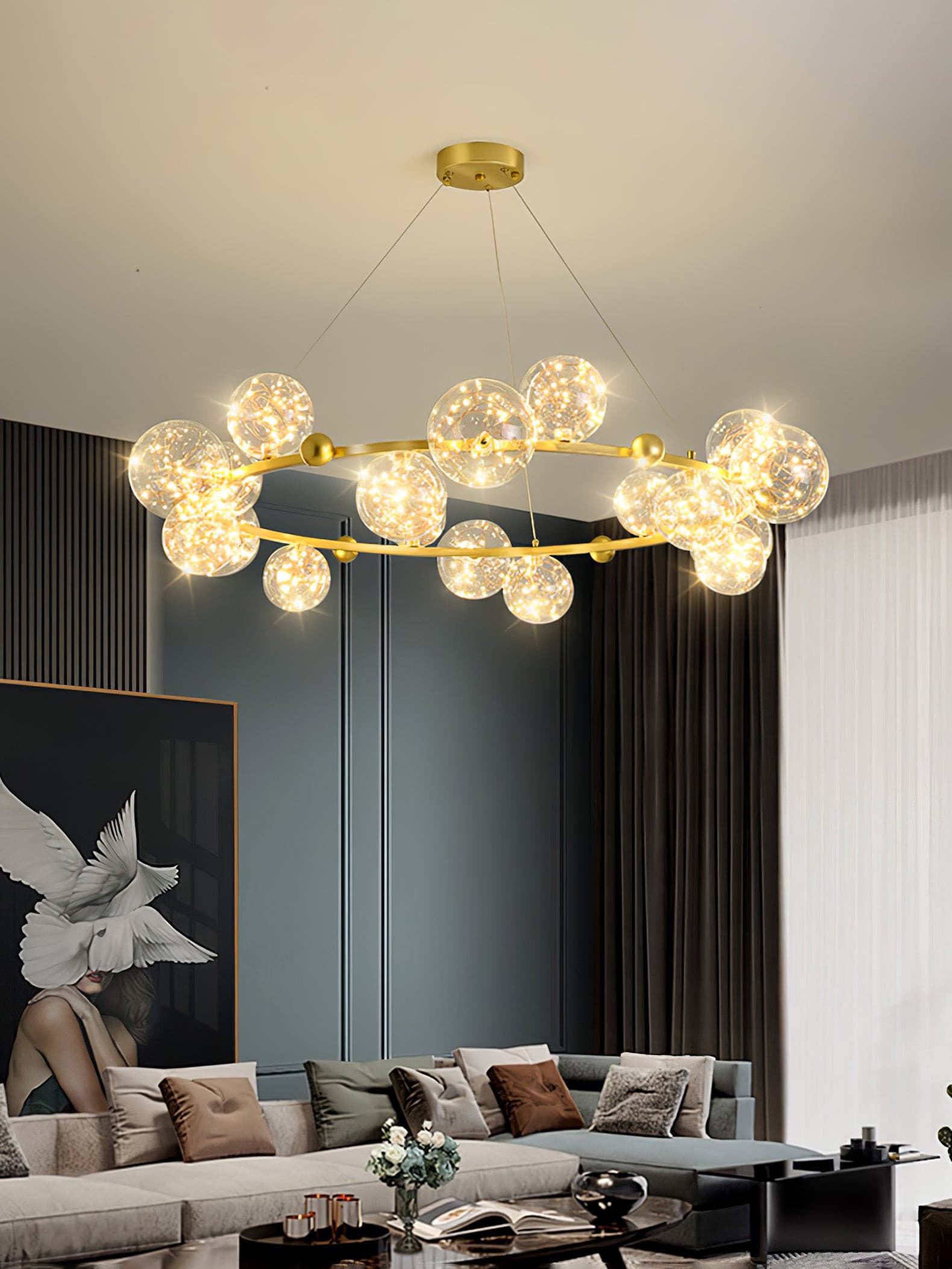 Gypsophila Pendant Lamp - Lumpaz