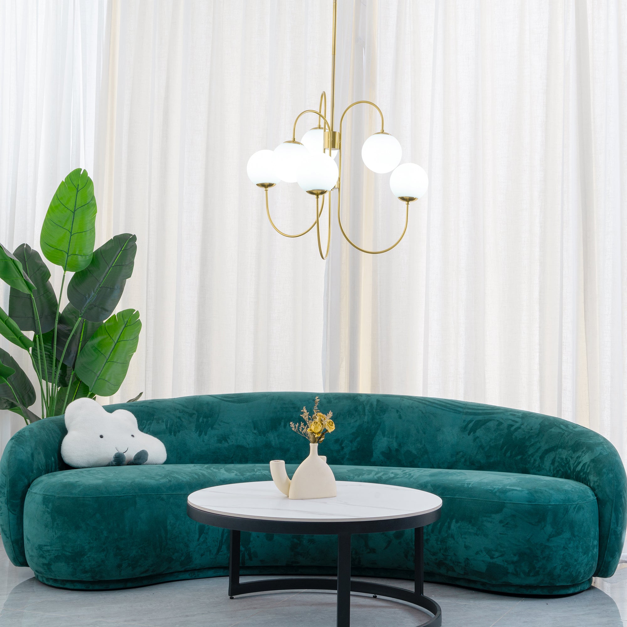 Gooseneck Chandeliers - Lumpaz