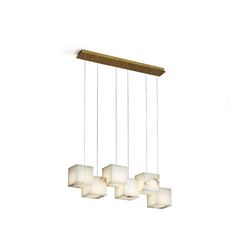 Marble Box Chandelier - Lumpaz