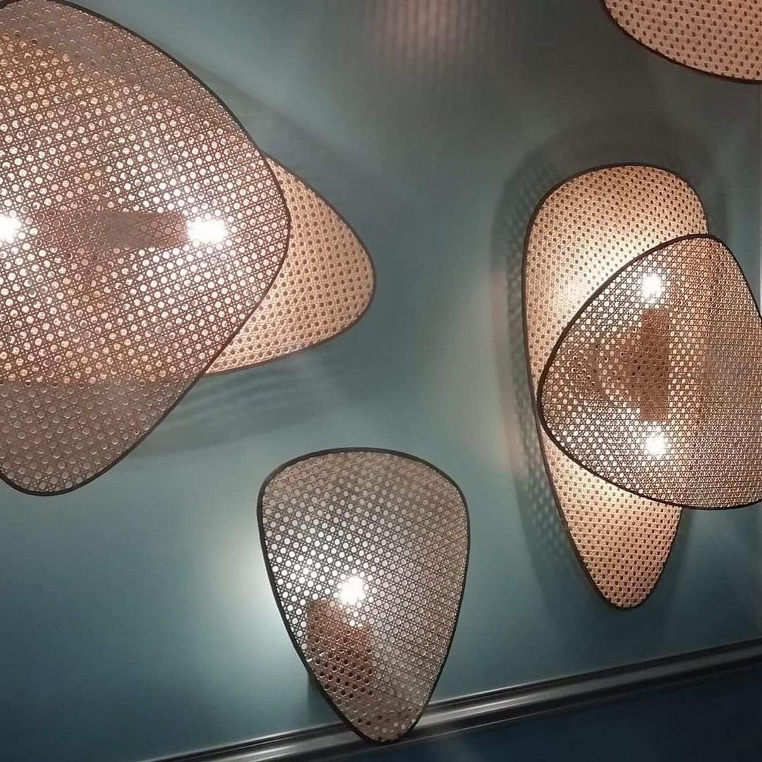 Screen Cannage Wall Lamp - Lumpaz