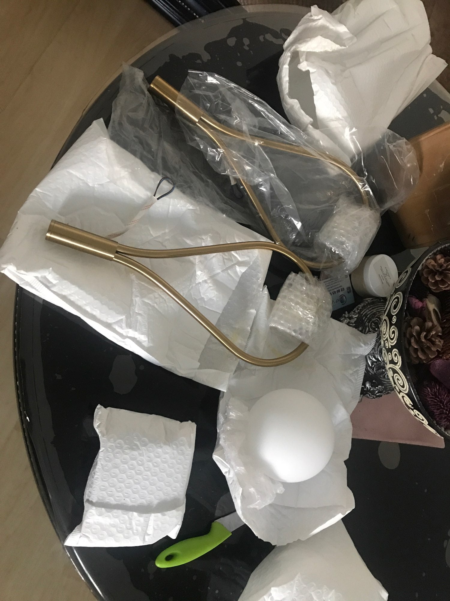 Brass Vanity Wall Lamp - Lumpaz