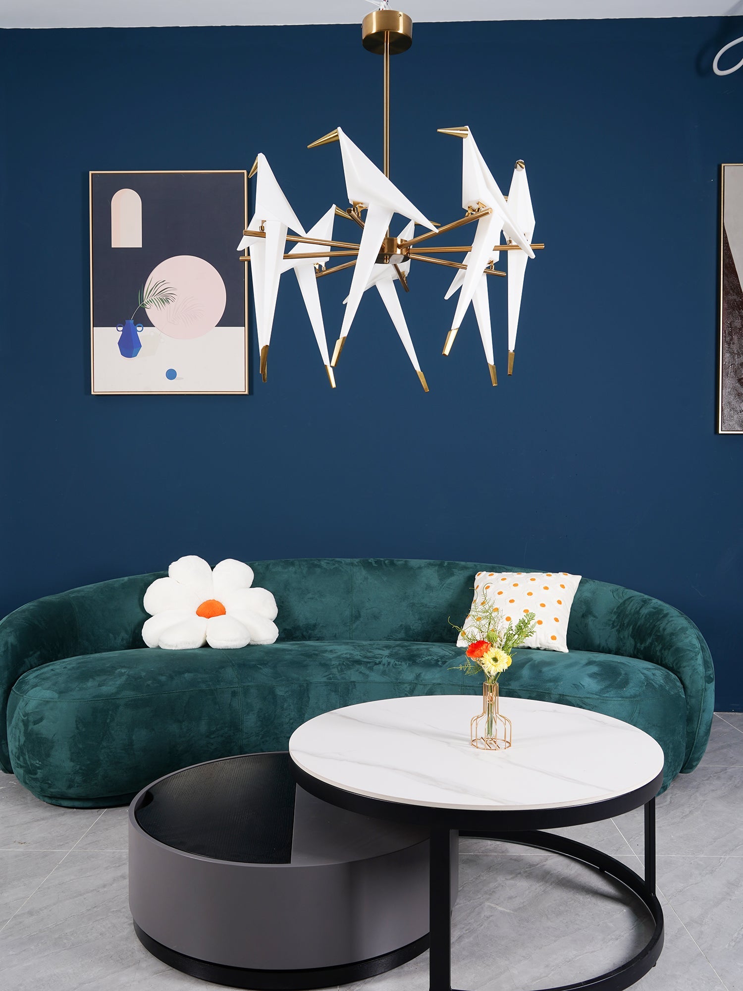 Perching Bird Chandelier - Lumpaz