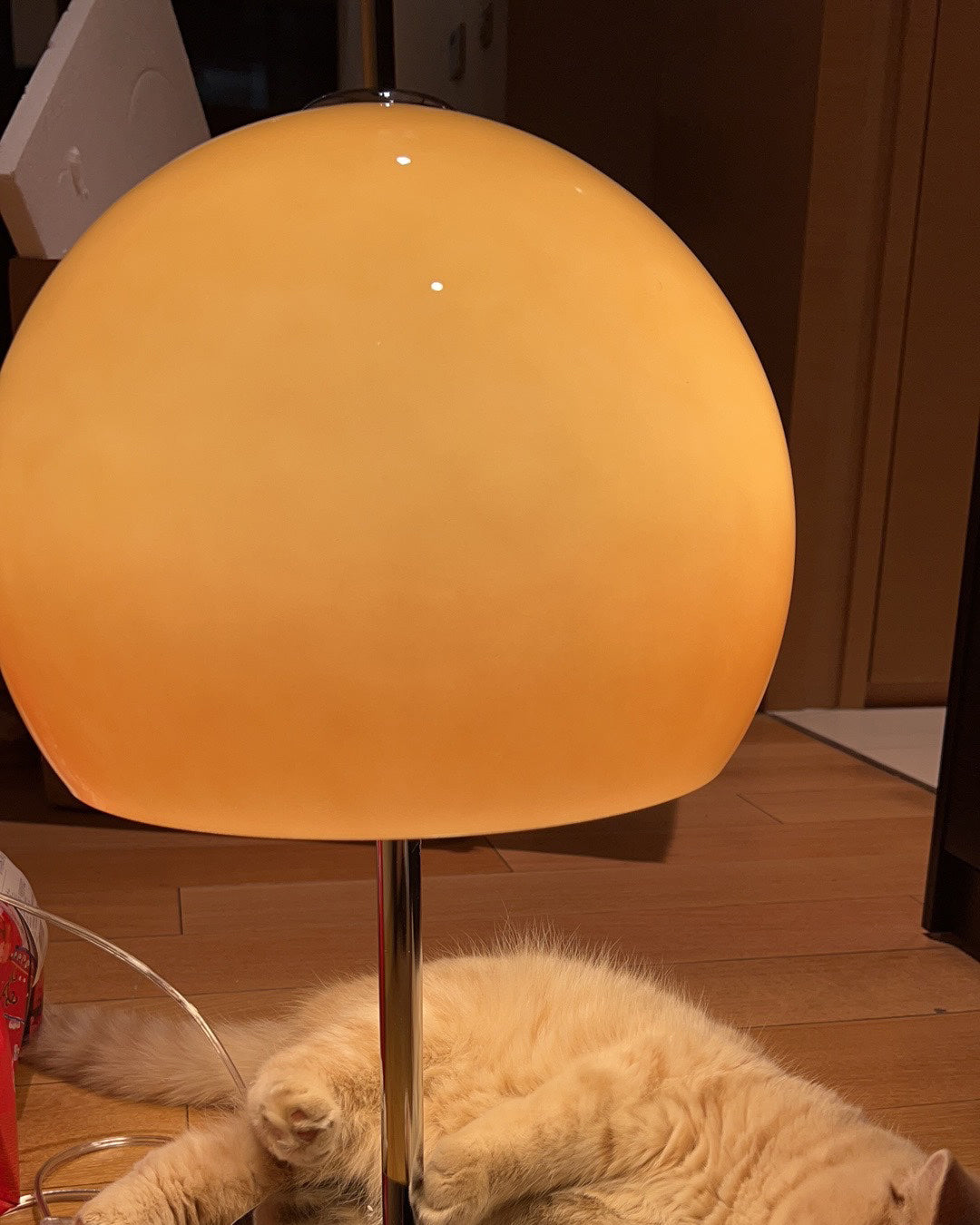 Mushroom Brown Table Lamp - Lumpaz