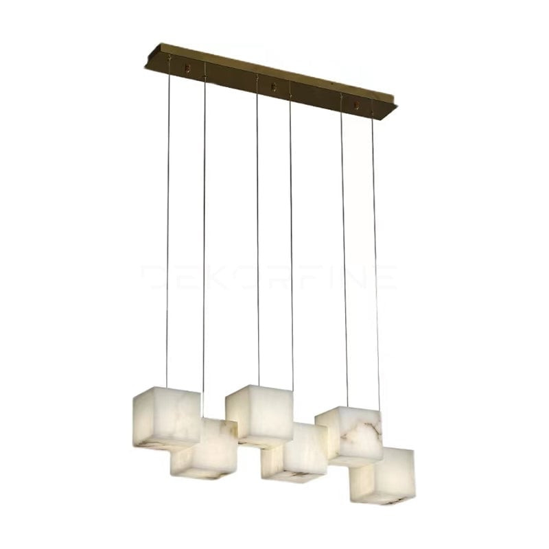 Marble Box Chandelier - Lumpaz