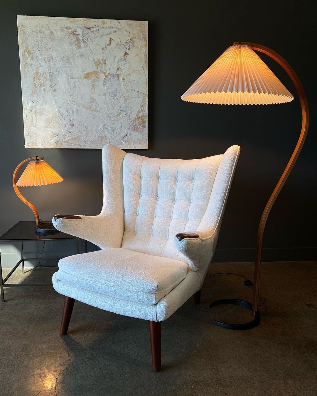 Caprani Wooden Floor Lamp - Lumpaz