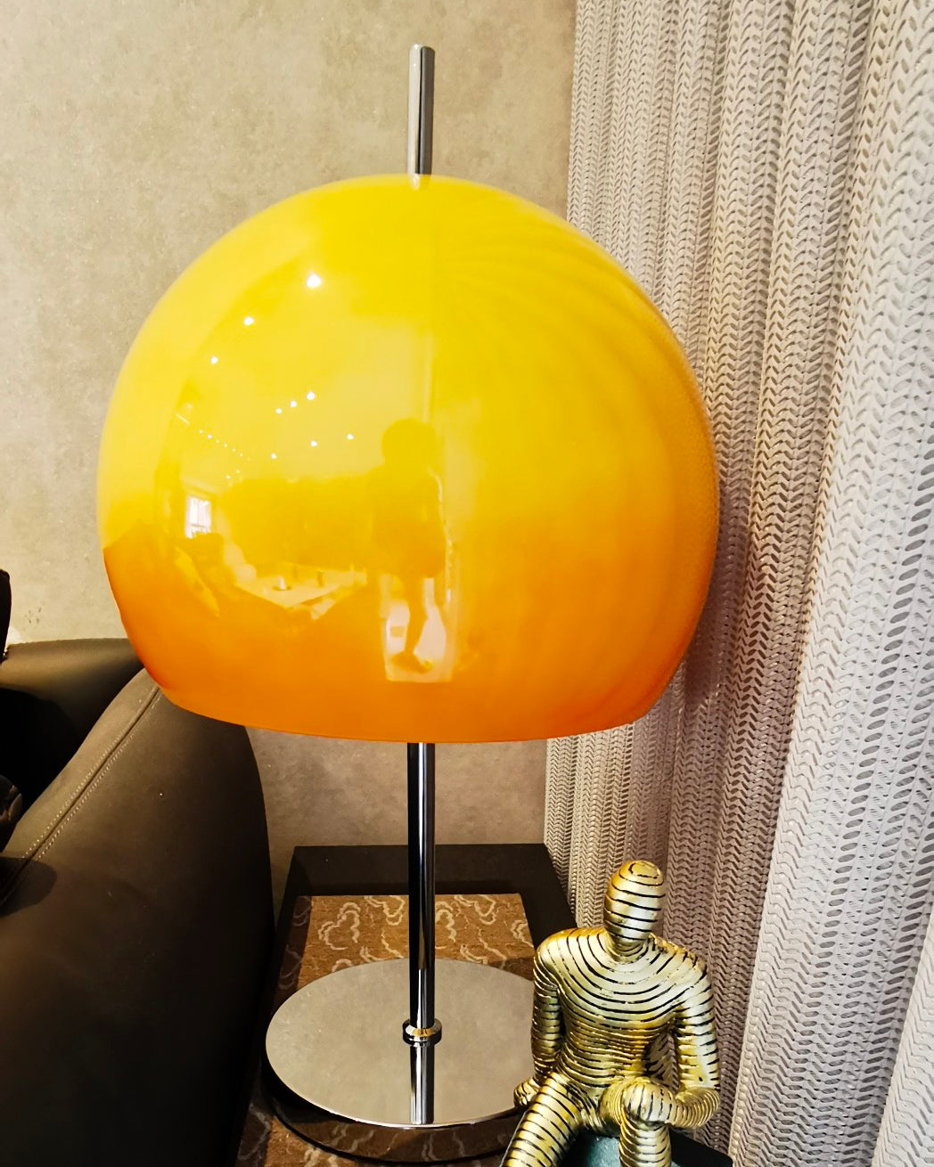 Mushroom Brown Table Lamp - Lumpaz
