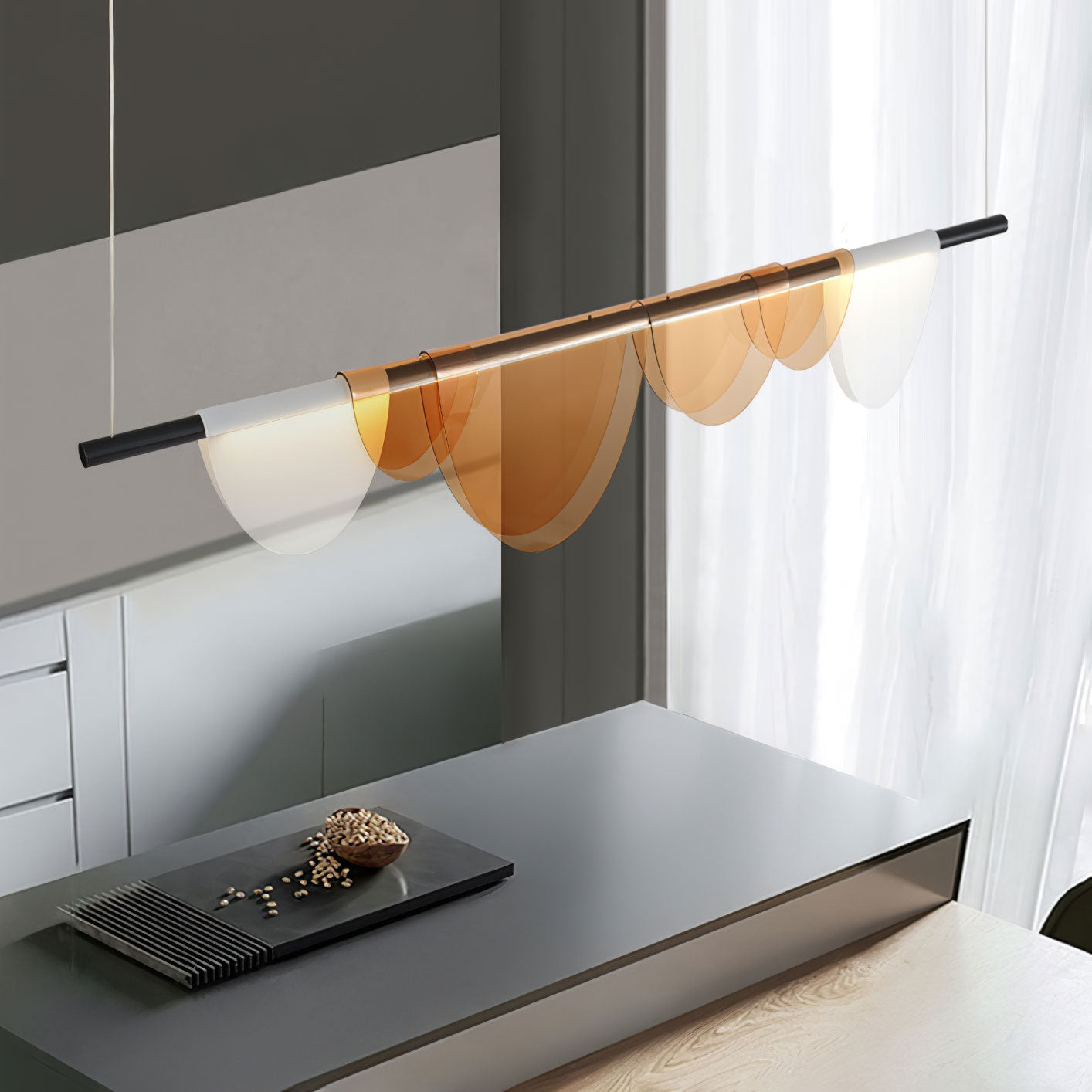 Dawn Linear Pendant Lamp - Lumpaz
