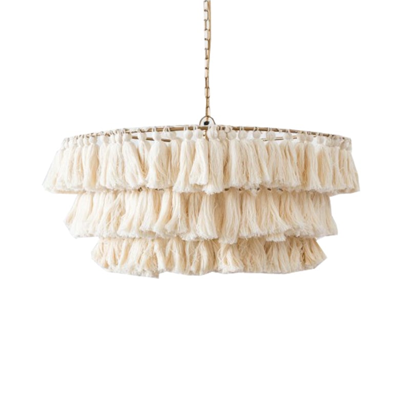 Multicolor Tassel Chandeliers - Lumpaz