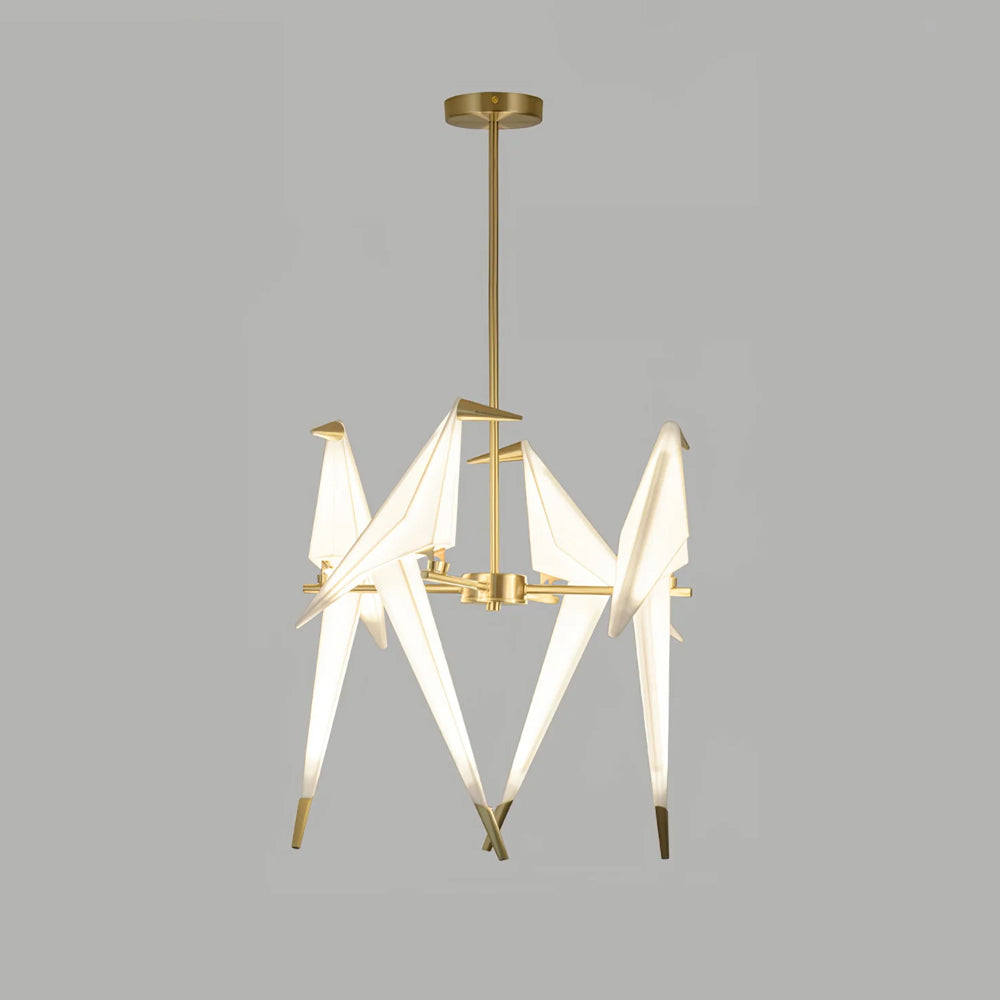 Perching Bird Chandelier - Lumpaz