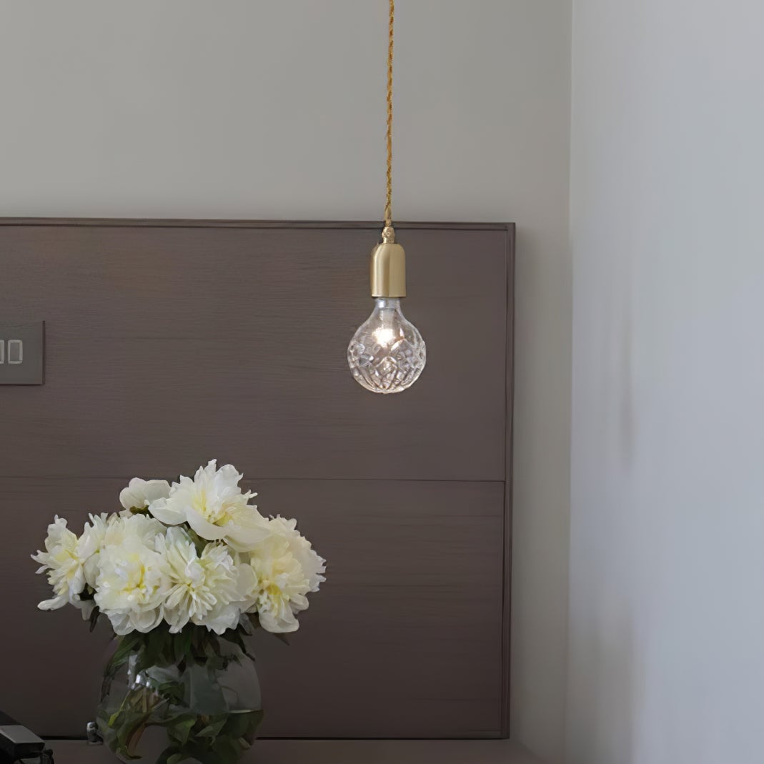Crystal Bulb Pendant Light - Lumpaz