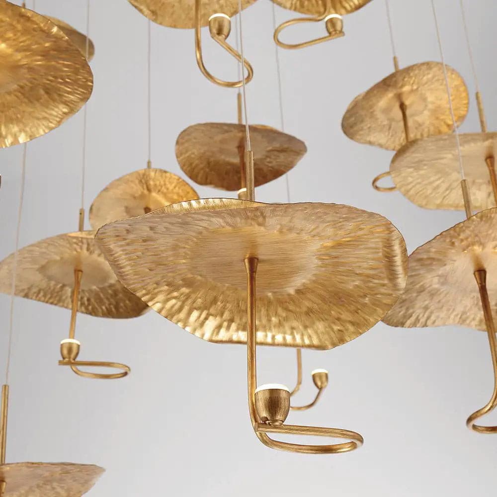 Lotus Leaf Chandelier - Lumpaz
