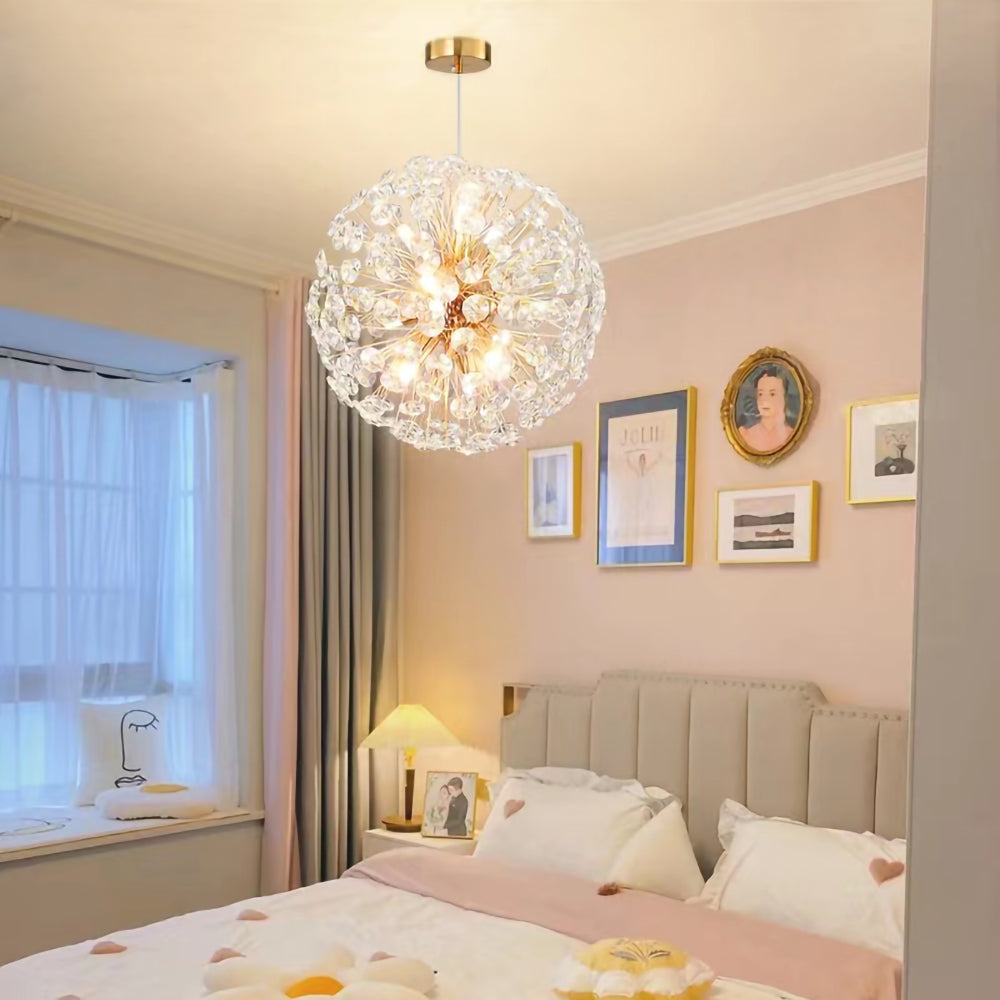 Crystal Dandelion Chandelier - Lumpaz