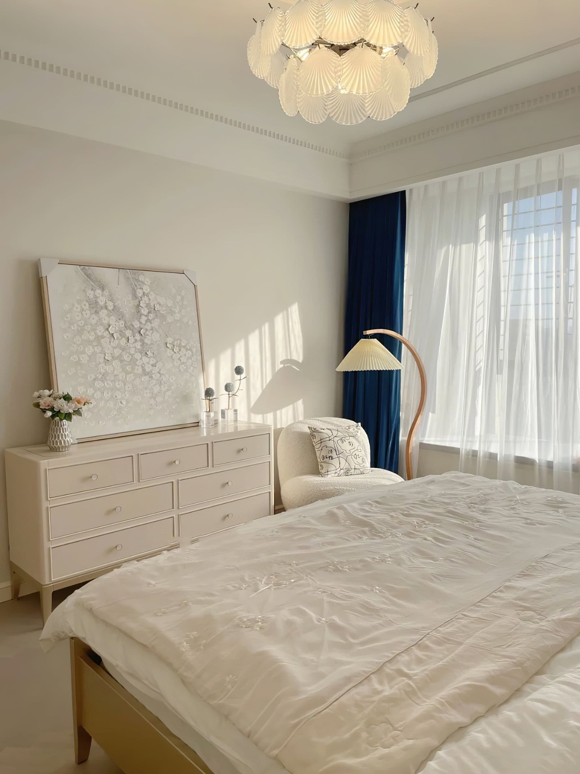 Shell Glass Chandelier - Lumpaz