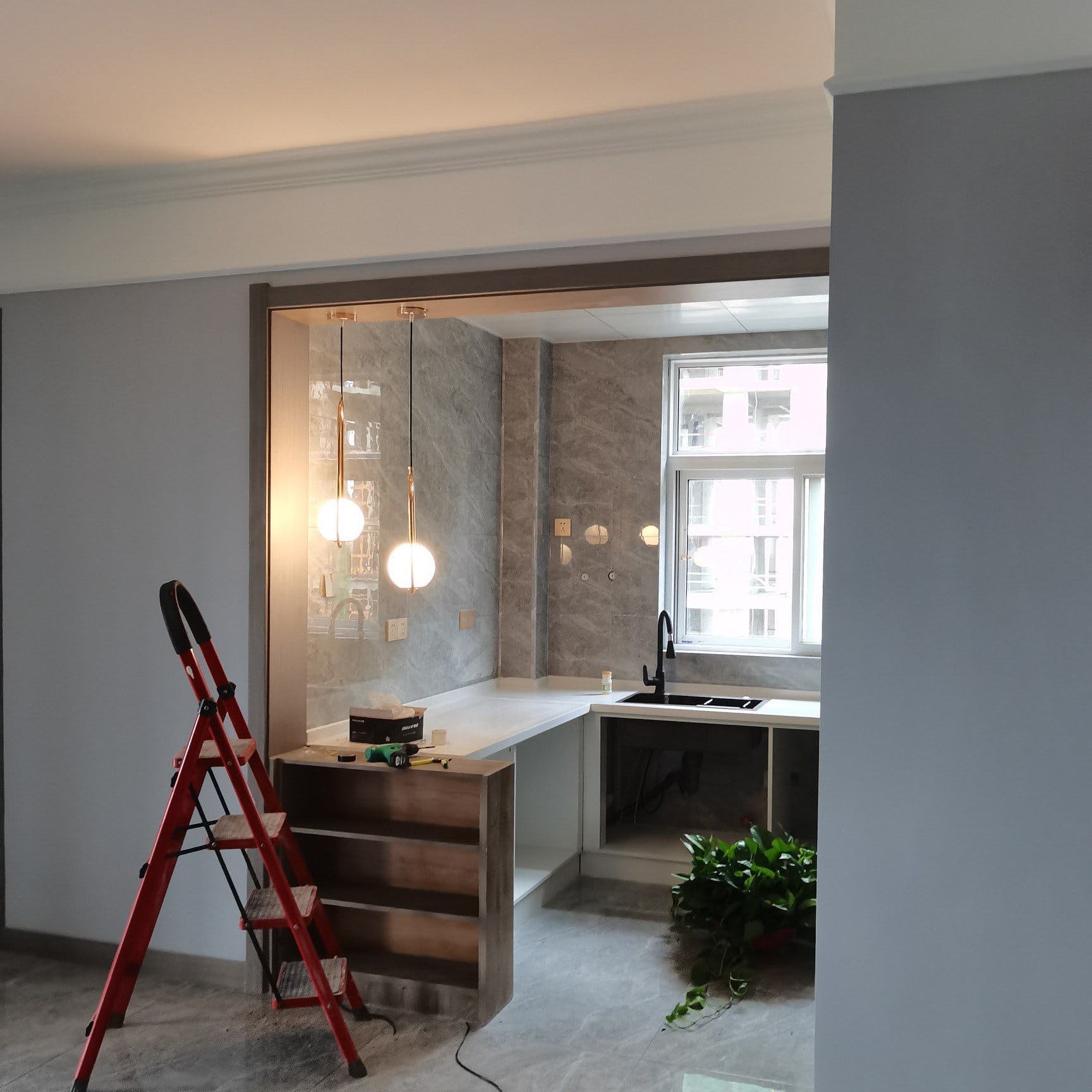 Mila Brass Pendant Lamp - Lumpaz