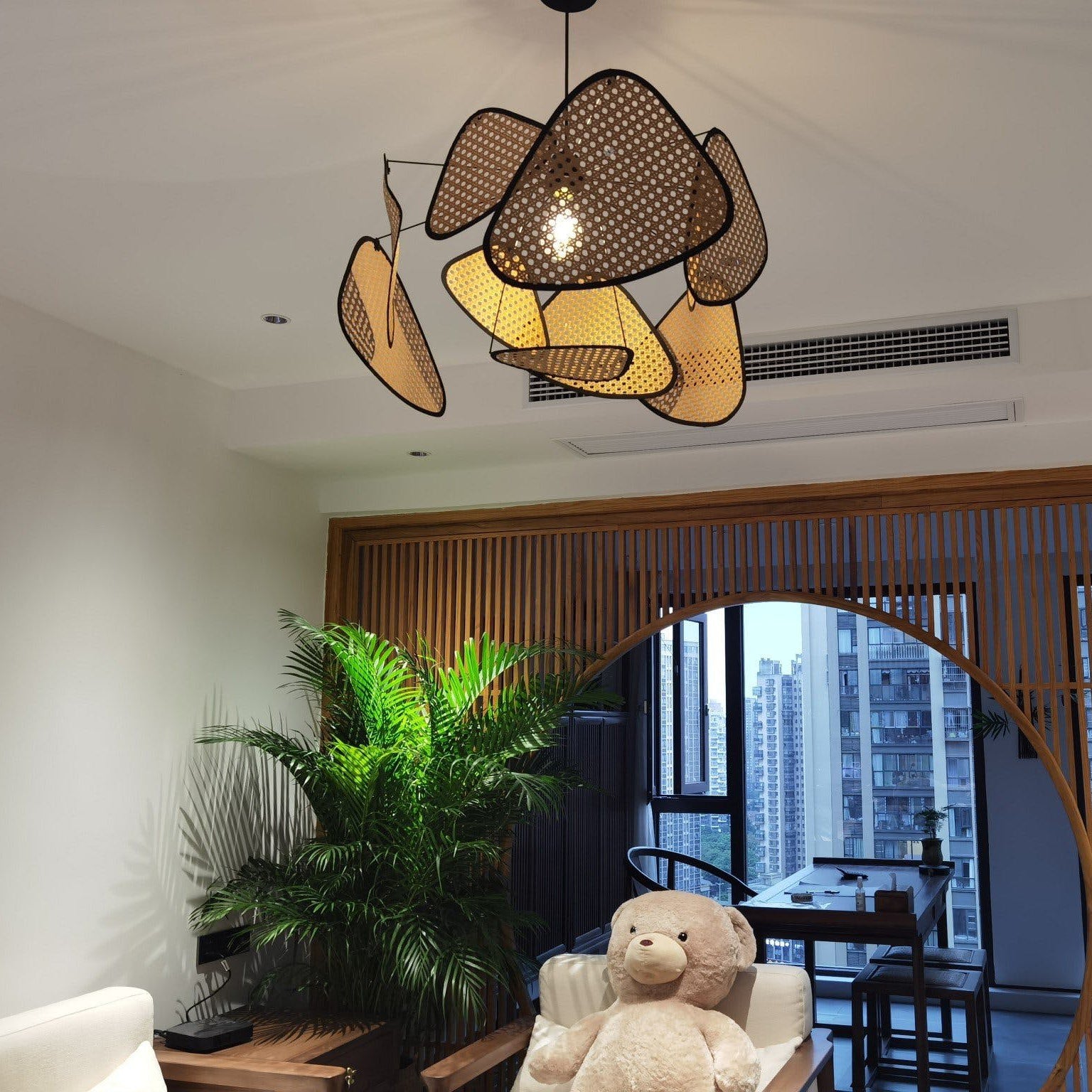 Screen Cannage Pendant Light - Lumpaz
