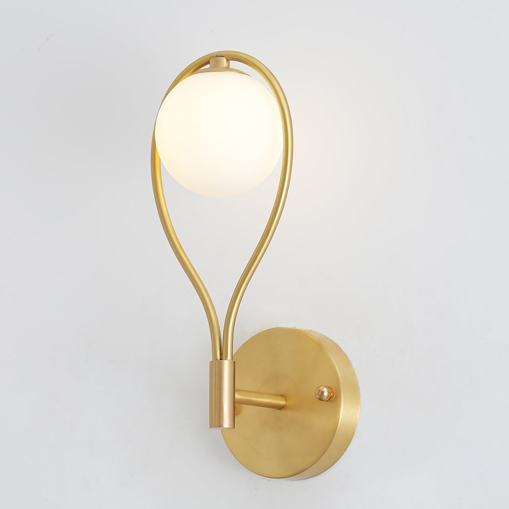 Brass Vanity Wall Lamp - Lumpaz