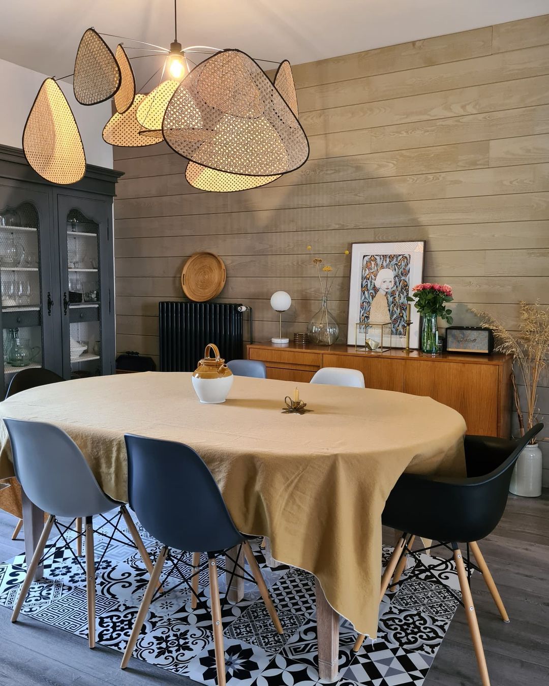 Screen Cannage Pendant Light - Lumpaz