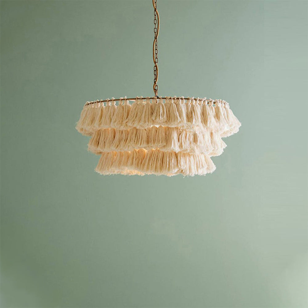 Multicolor Tassel Chandeliers - Lumpaz