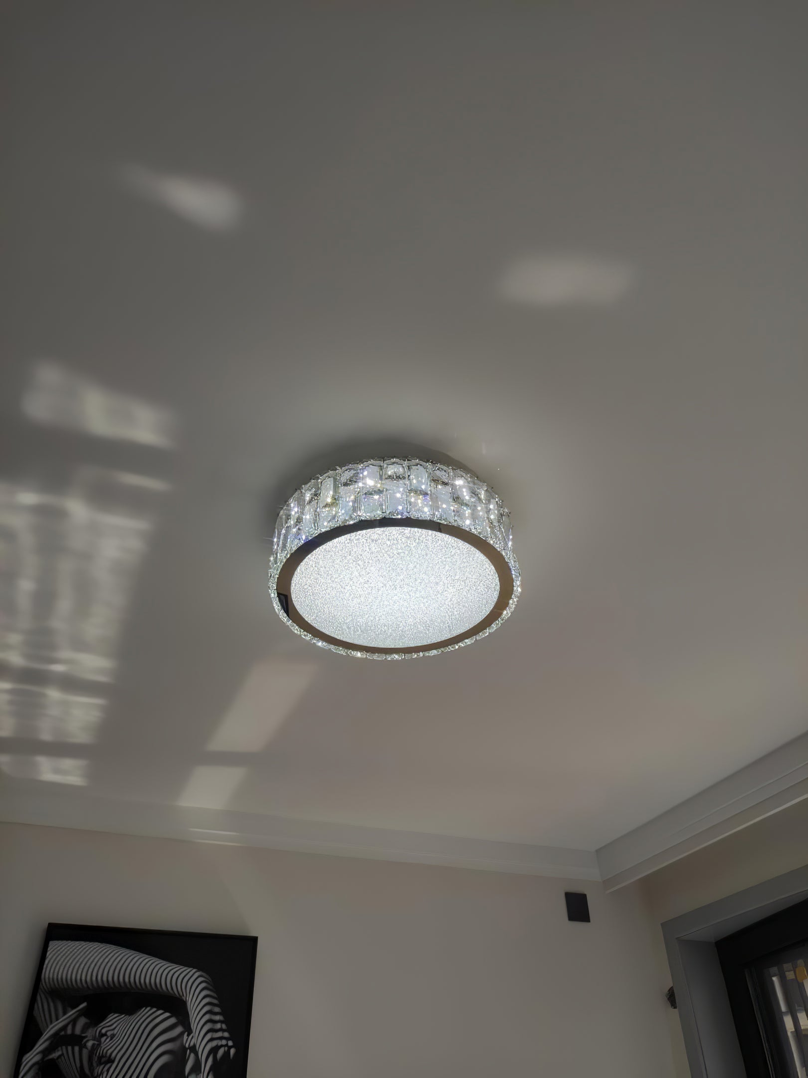 Quicksand Crystal Ceiling Lamp - Lumpaz