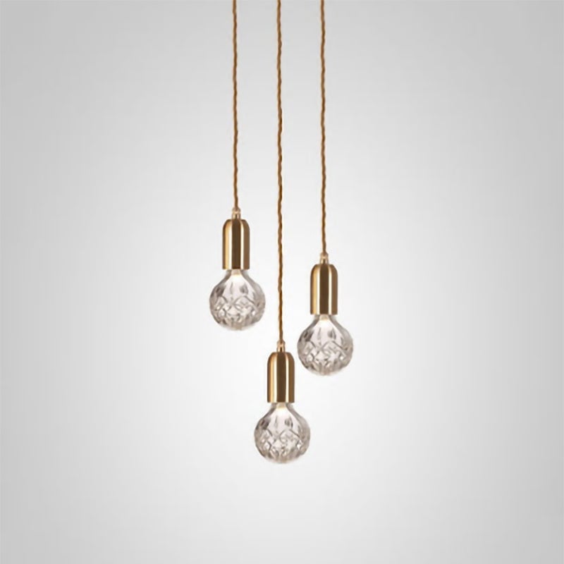 Crystal Bulb Pendant Light - Lumpaz