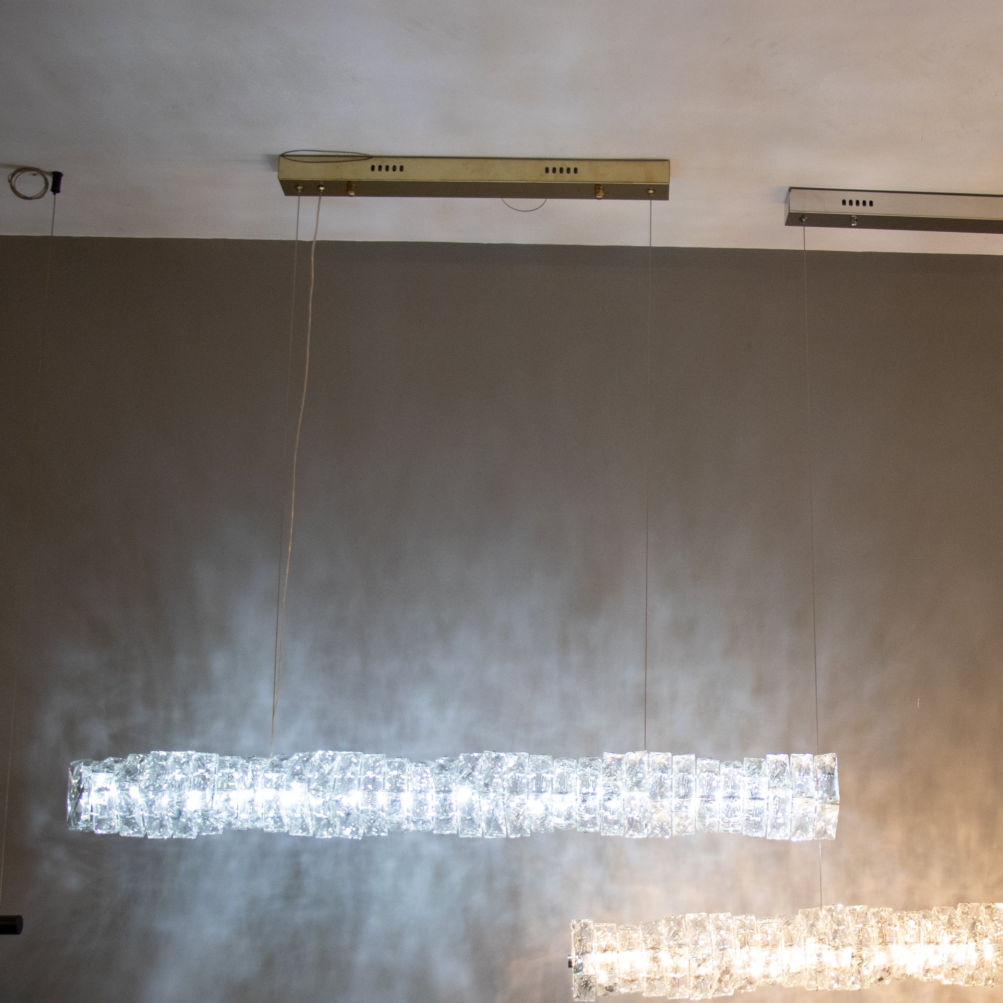 Long Crystal Pendant Lamp - Lumpaz