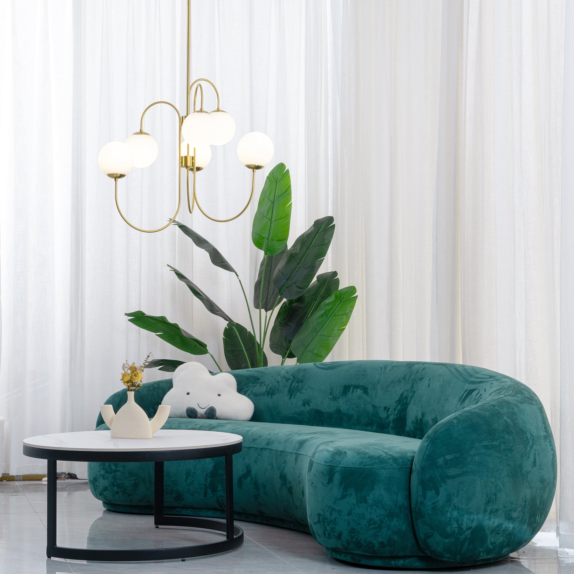 Gooseneck Chandeliers - Lumpaz