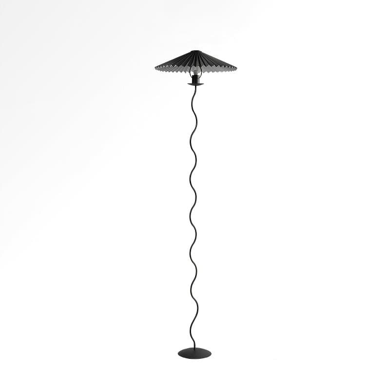 Wiggly Pleated Floor Lamp - Lumpaz