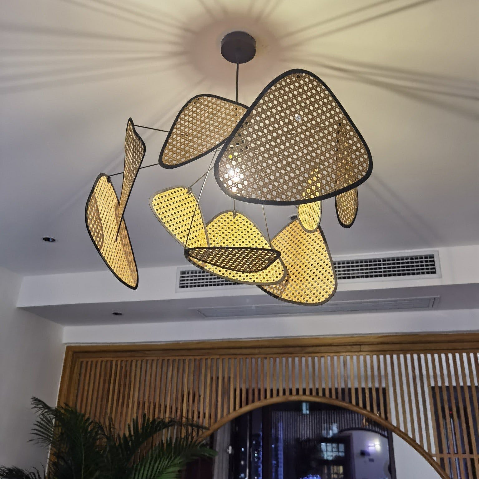 Screen Cannage Pendant Light - Lumpaz