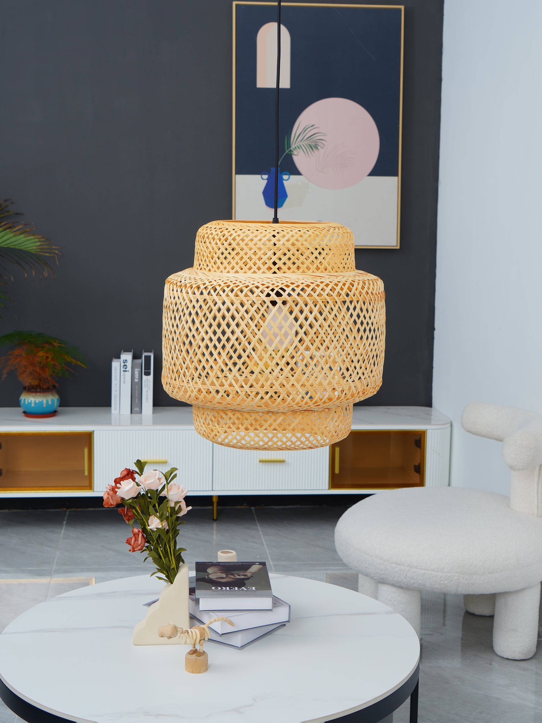 Bamboo Pendant Lamp - Lumpaz