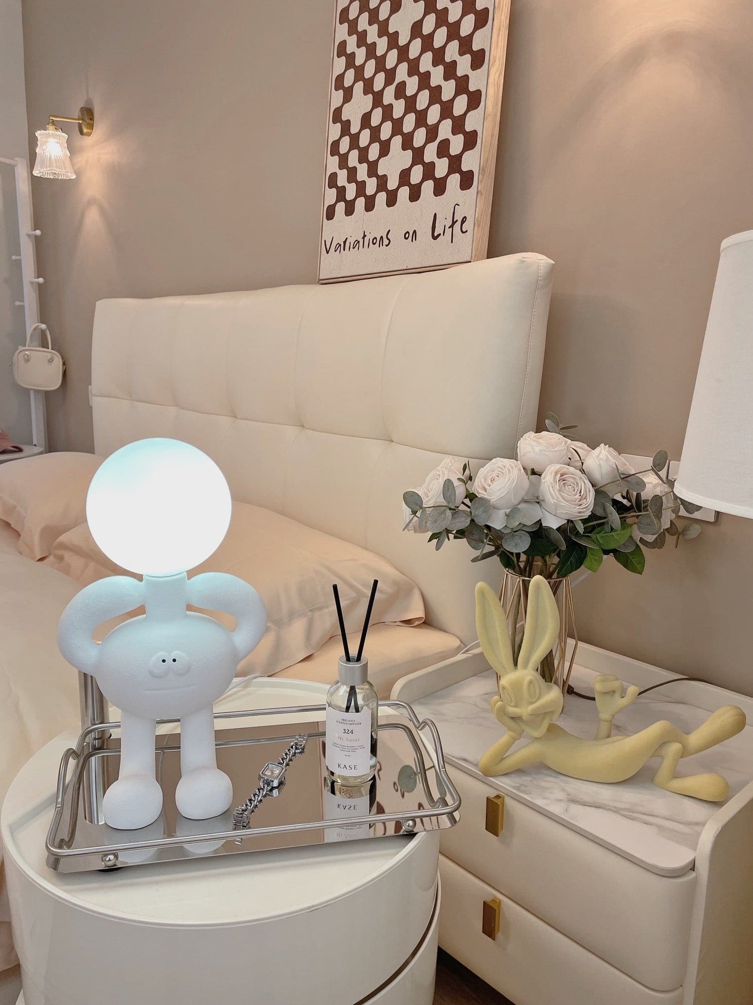 Resin Robot Table Lamp - Lumpaz