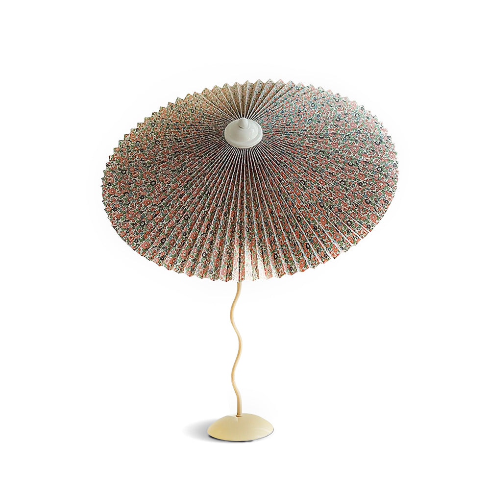 Wiggly Pleated Table Lamp - Lumpaz