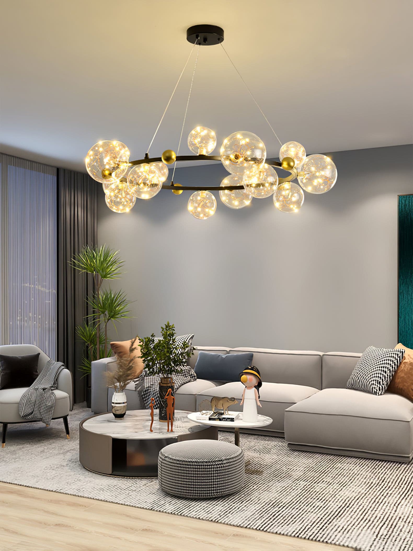 Gypsophila Pendant Lamp - Lumpaz