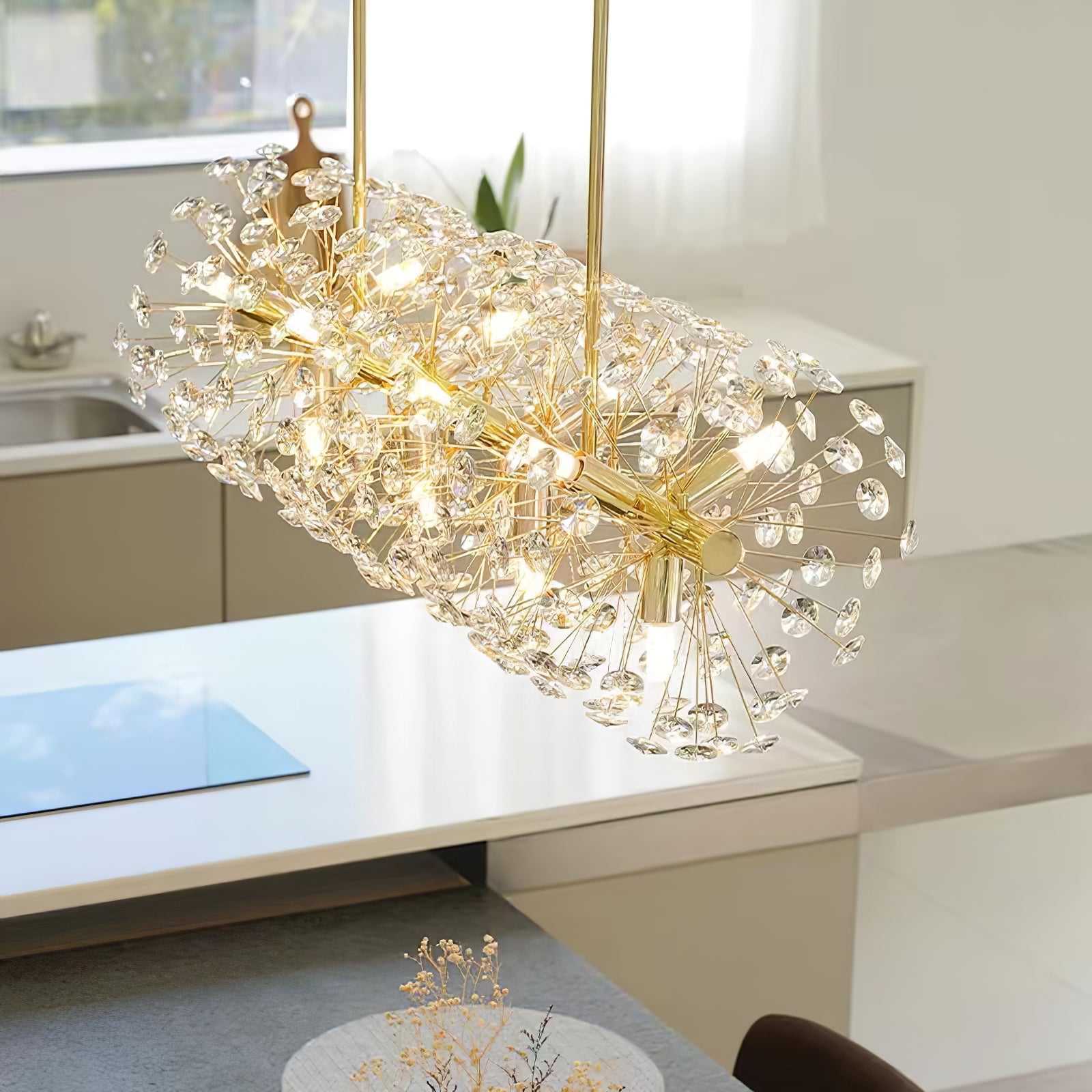 Crystal Firework Chandelier - Lumpaz