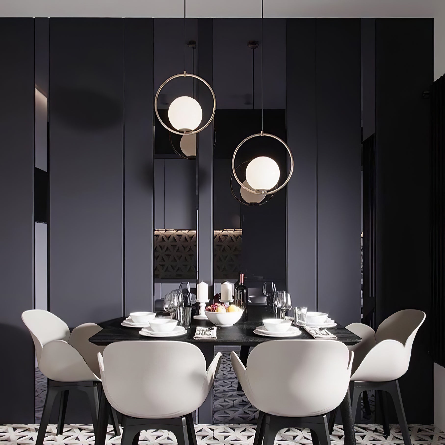 Mila Brass Pendant Lamp - Lumpaz