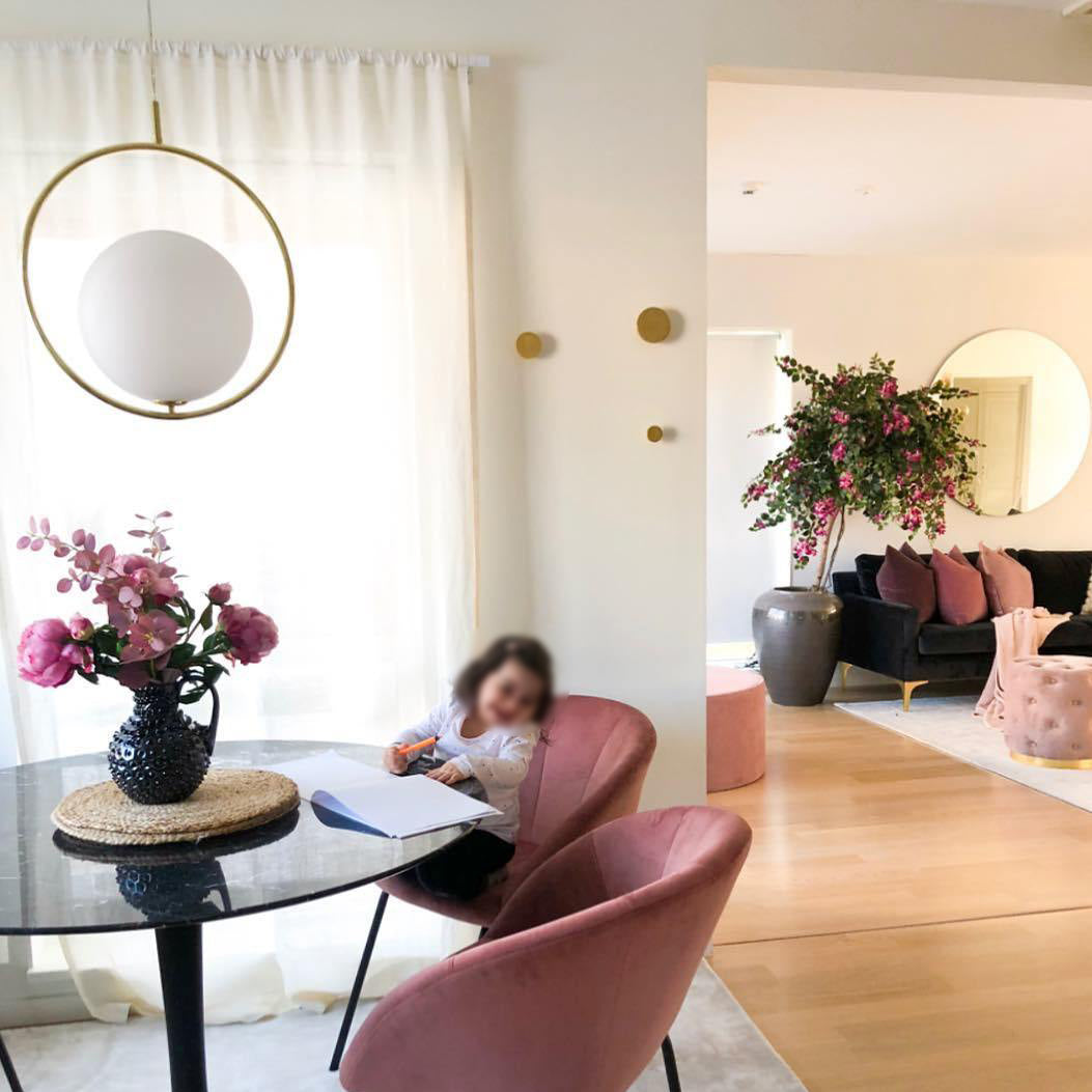 Mila Brass Pendant Lamp - Lumpaz