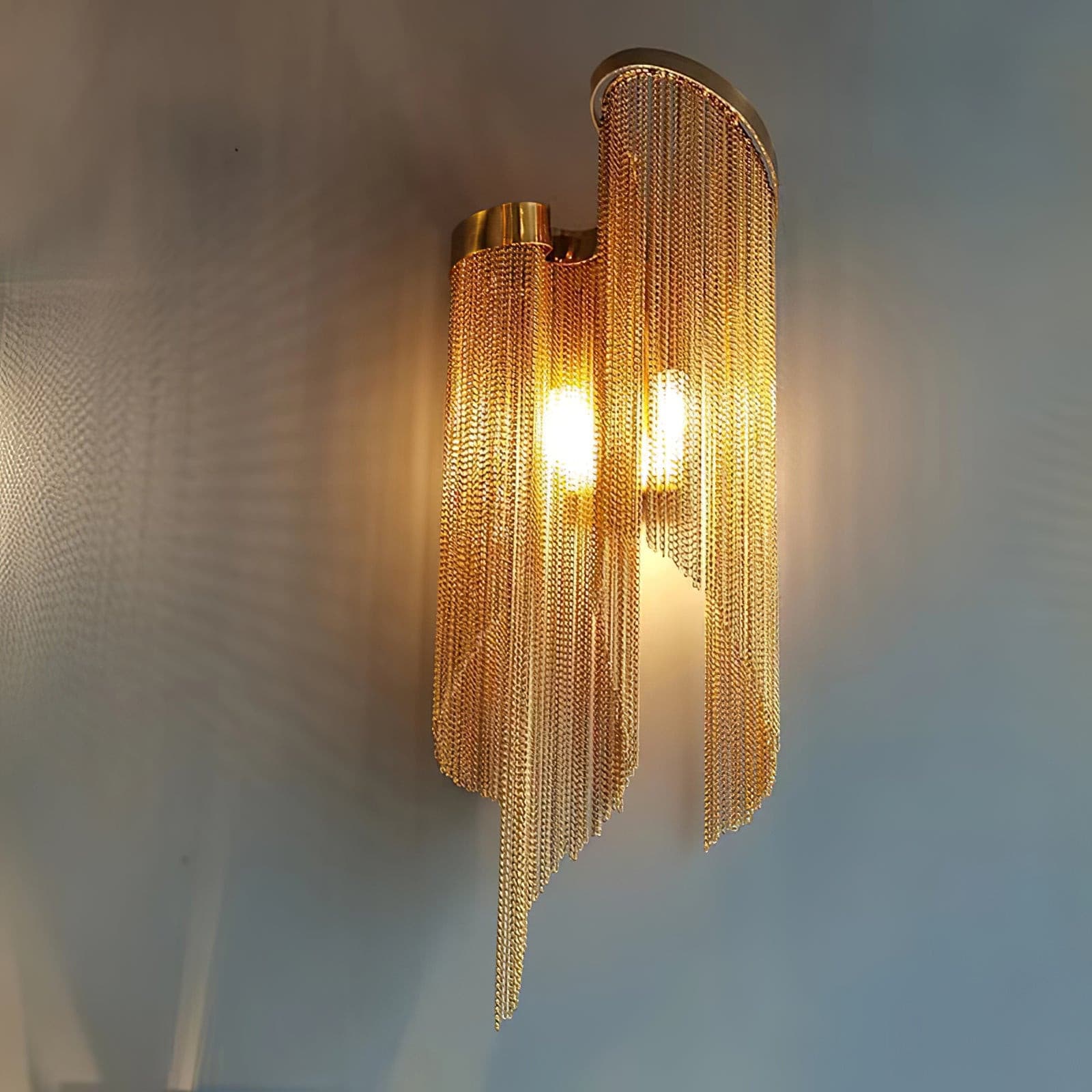 Chain Tassel Wall Lamp - Lumpaz