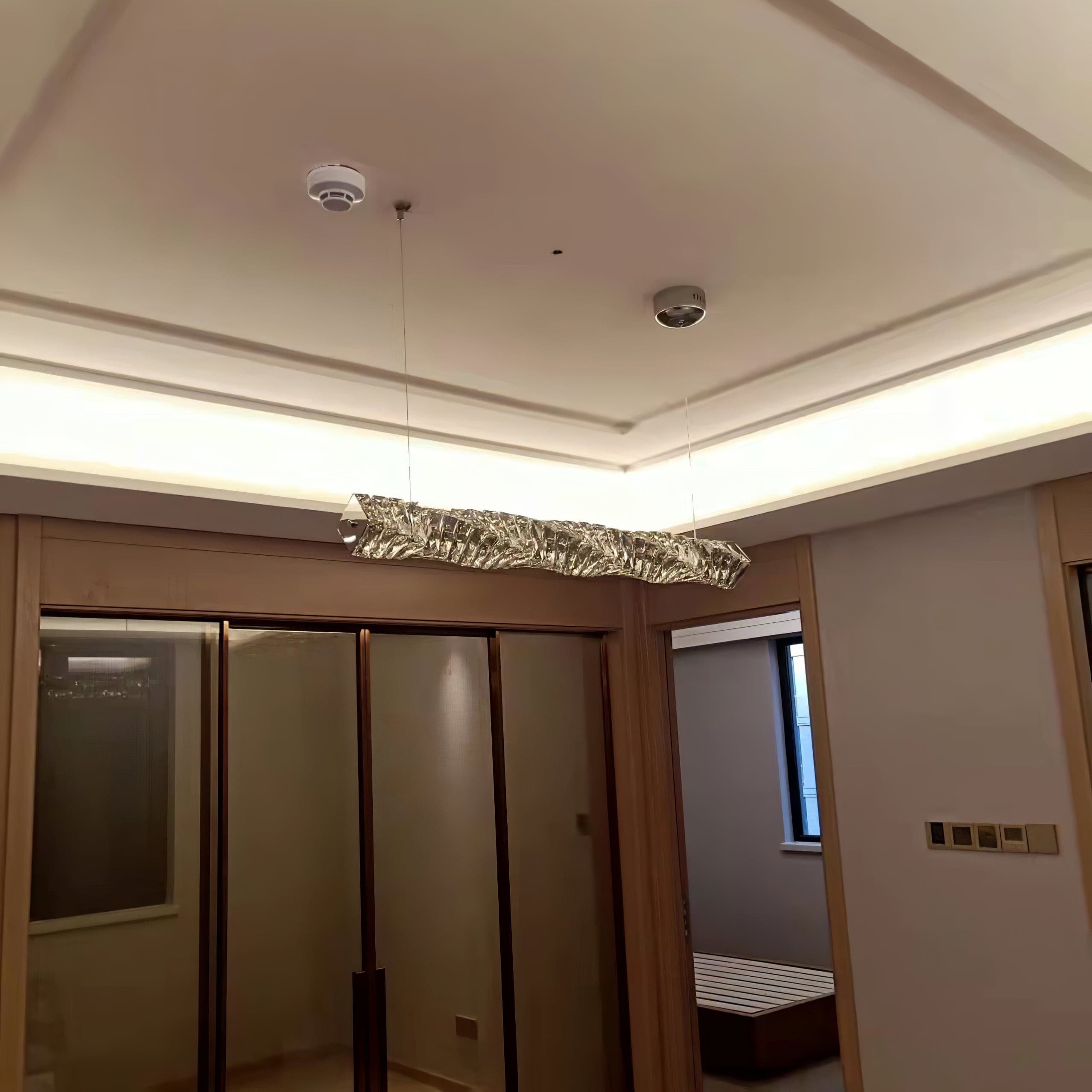 Long Crystal Pendant Lamp - Lumpaz