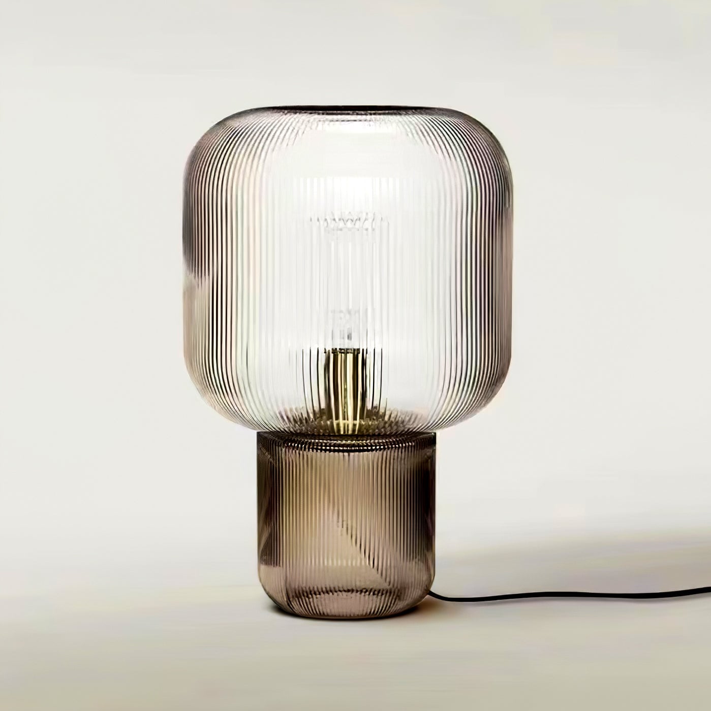Oval Glass Table Lamp - Lumpaz