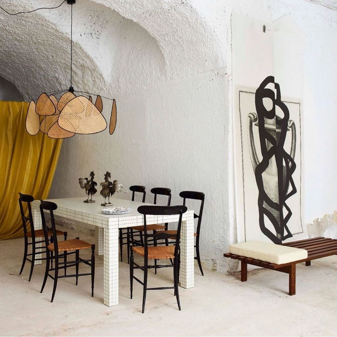 Screen Cannage Pendant Light - Lumpaz