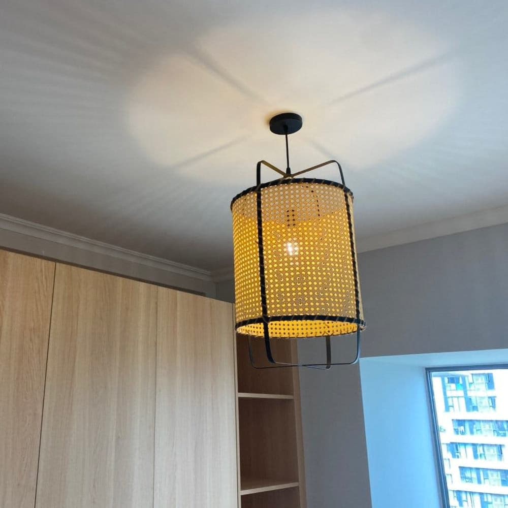 Rattan Cane Pendant Lamp - Lumpaz