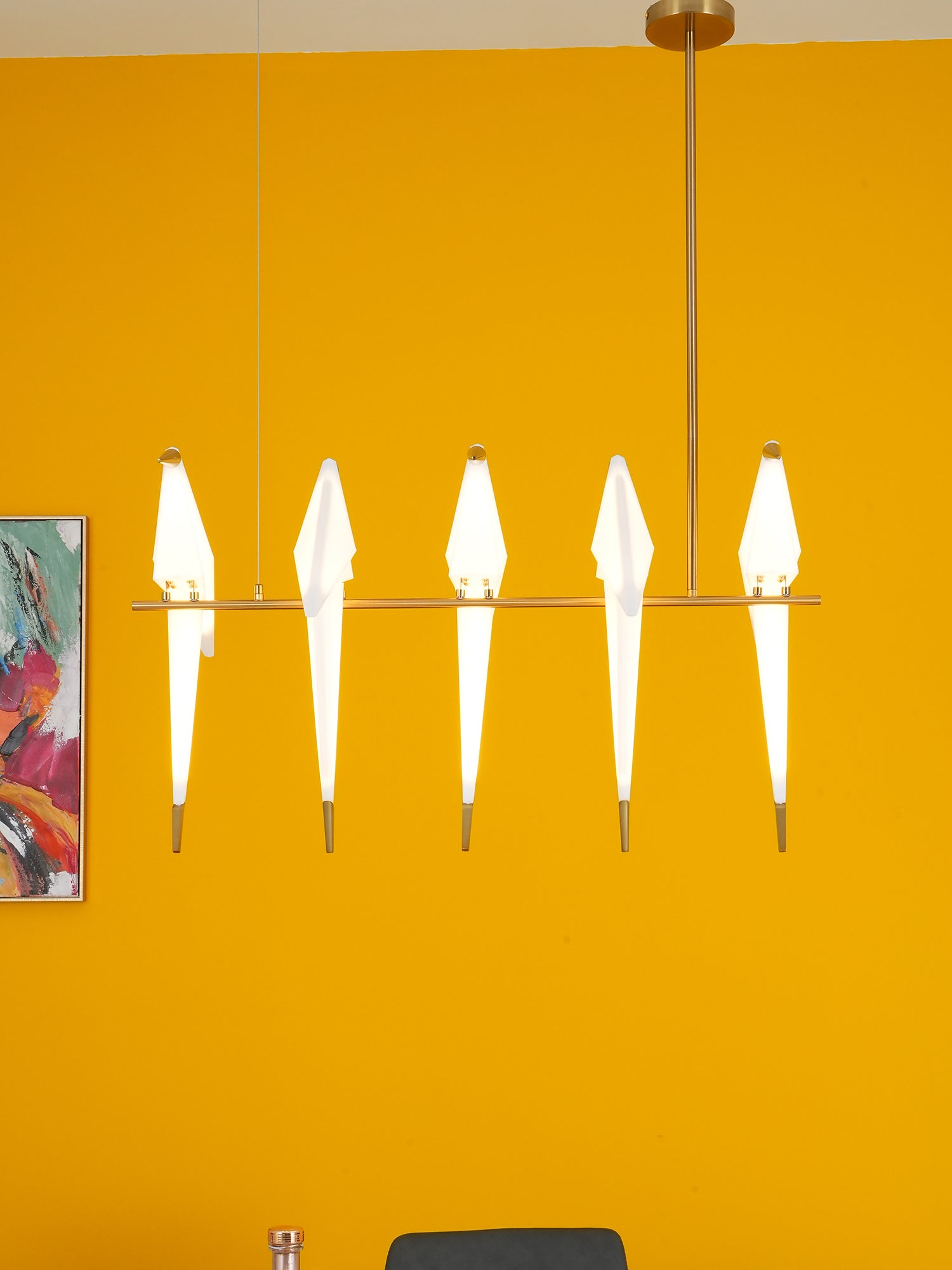 Perching Bird Chandelier - Lumpaz
