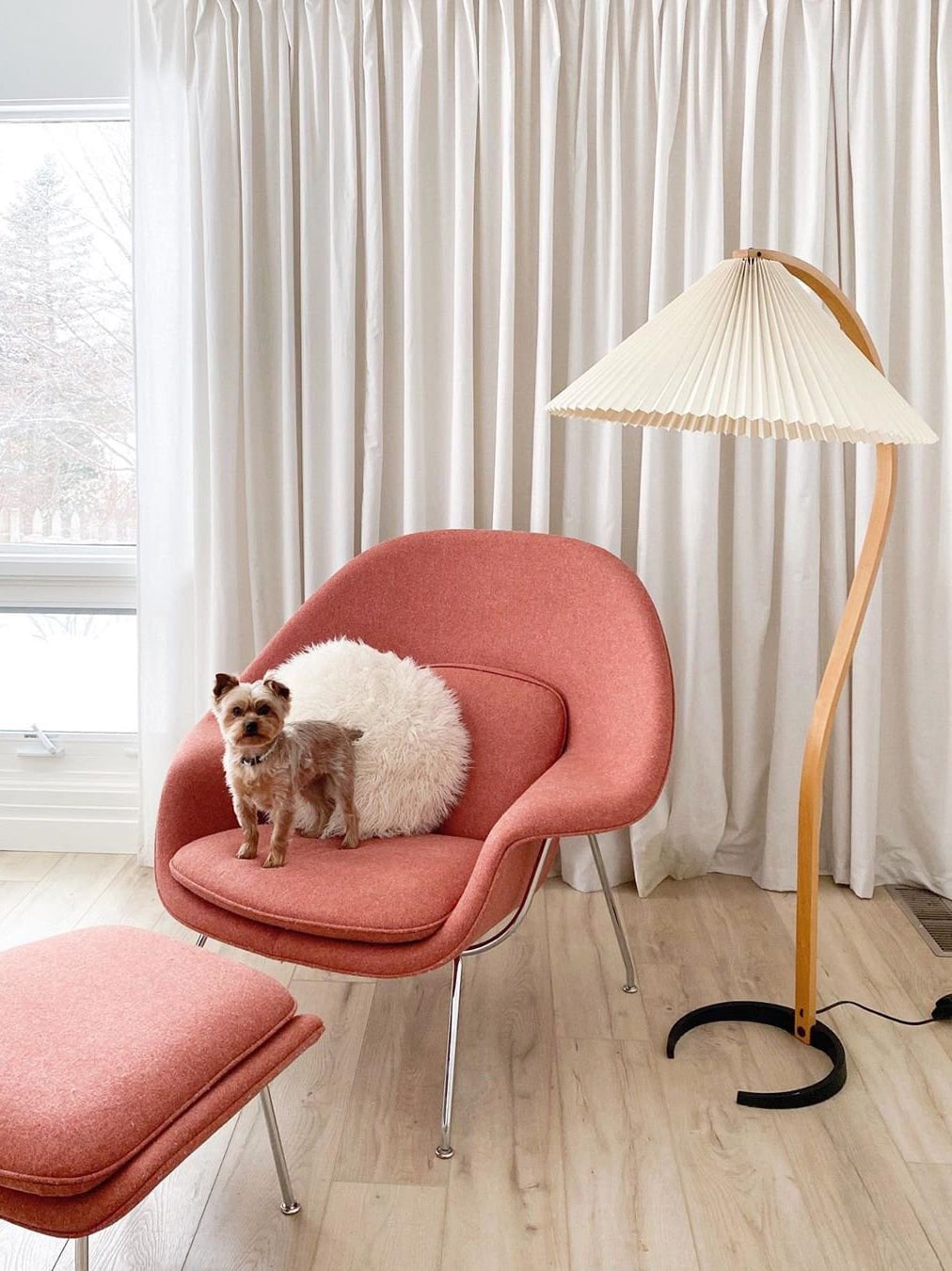 Caprani Wooden Floor Lamp - Lumpaz