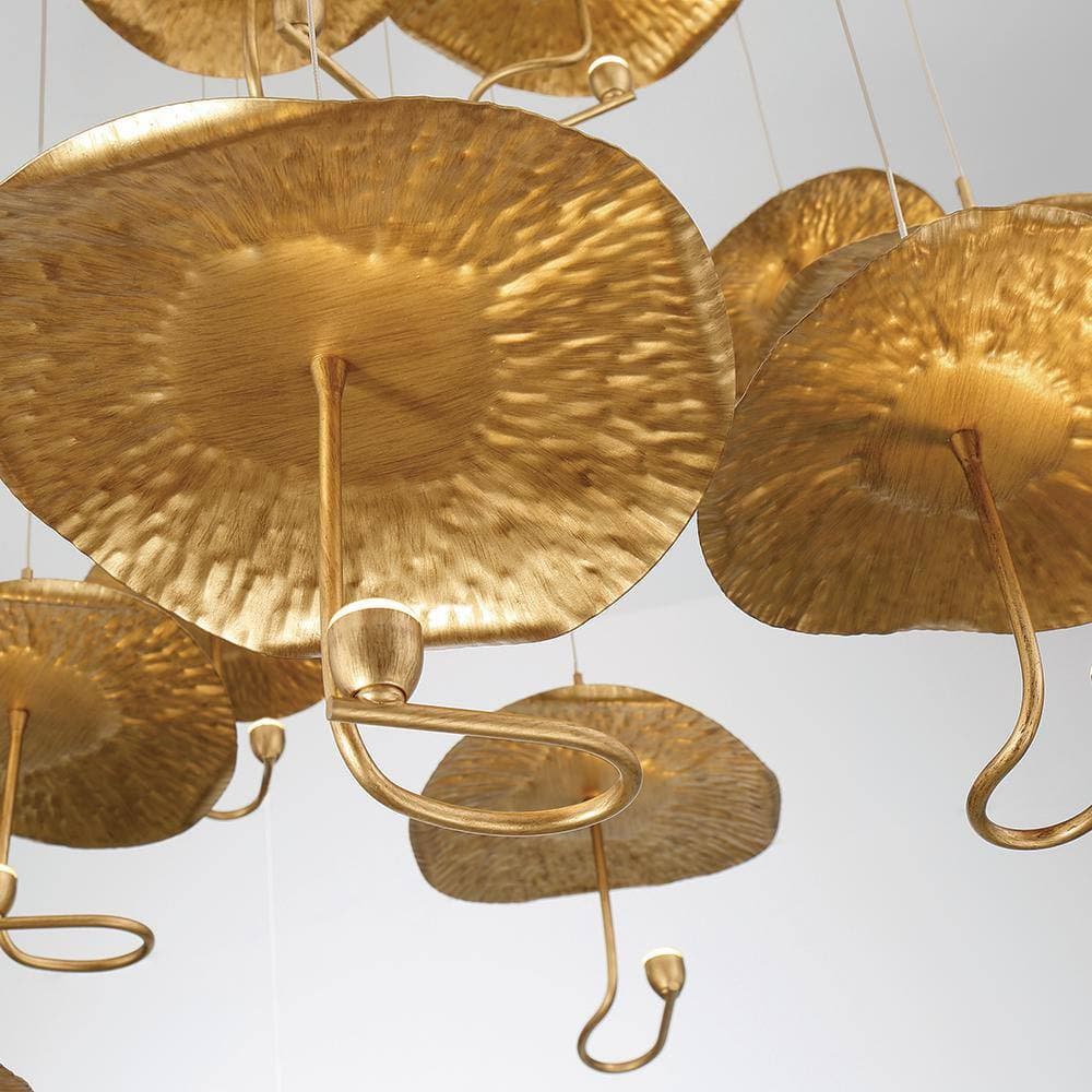 Lotus Leaf Chandelier - Lumpaz
