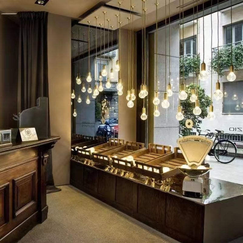 Crystal Bulb Pendant Light - Lumpaz